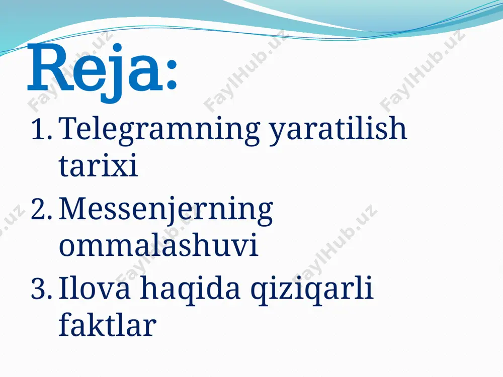 ariga joyladilar. foydalanuvchilar odatdagi viber yoki what’sappdan ajralishga shoshilmadilar. 2014-yil fevral oyida yuklab olishlarning keskin o’sishi kuzatildi – butun dunyo bo’ylab 5 soat davomida what’sappning o’chib qolishi bilan bog’liq edi. hatto xalqaro hamjamiyat dasturining ommabopligiga darhol munosabat bildirildi. 2014-yilning oxirida bir necha million foydalanuvchi ushbu messenjerga o’tdi. dastur dunyoning 48 mamlakatida ishlay boshladi. “в контакте” dagi mashmashalar sabab pavel durov rossiya bozoriga kirib kelishni istamadi. shu sabab uzoq vaqt davomida messenjerning rus tilidagi versiyasi yo’q edi. pavel rossiya federatsiyasidan orollarga ko’chib o’tdi, u yerda yangi fuqarolikni oldi. 2015-yilning yanvar oyidan beri telegram bepul stikerlar bilan foydalanuvchilarni xursand qildi. standart to’plamdan tashqari, foydalanuvchilar o’zlari stikerlar mumkin bo’ldi. 2016-yilning bahorida yuborilgan xabarlarni tahrirlash imkoniyati paydo bo’ldi va kuzda telegraph xizmati ishga tushirildi. endi kanal egalari fotosuratlar, videolar va boshqa materiallarni qo’shgan holda xabarlarni formatlash uchun ko’proq imkoniytlarga ega bo’ldi. ayni paytda ushbu dastur dunyo bo’ylab 100 milliondan ortiq obunachiga ega edi. 2017-yilning …