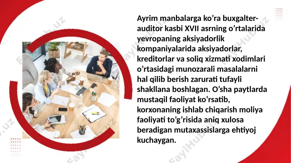 auditning paydo bo'lishi va rivojlanishi - Page 4
