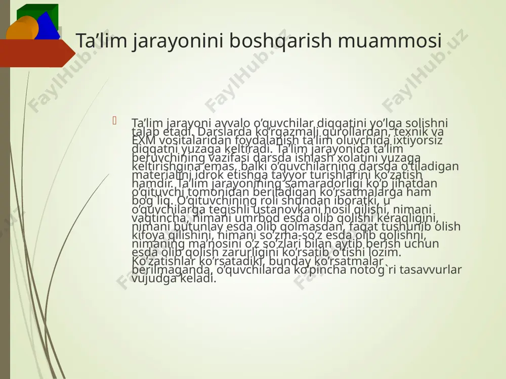 ta’lim psixologik asoslari - Page 4