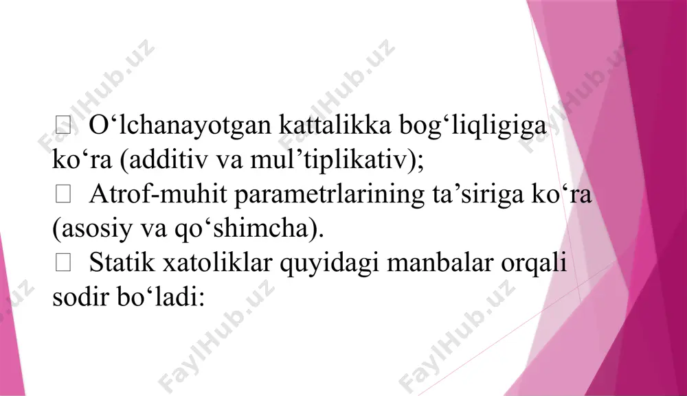 o‘lchash vositalarining xatoliklarini aniqlik sinfi asosida me’yorlash va baholash - Page 4