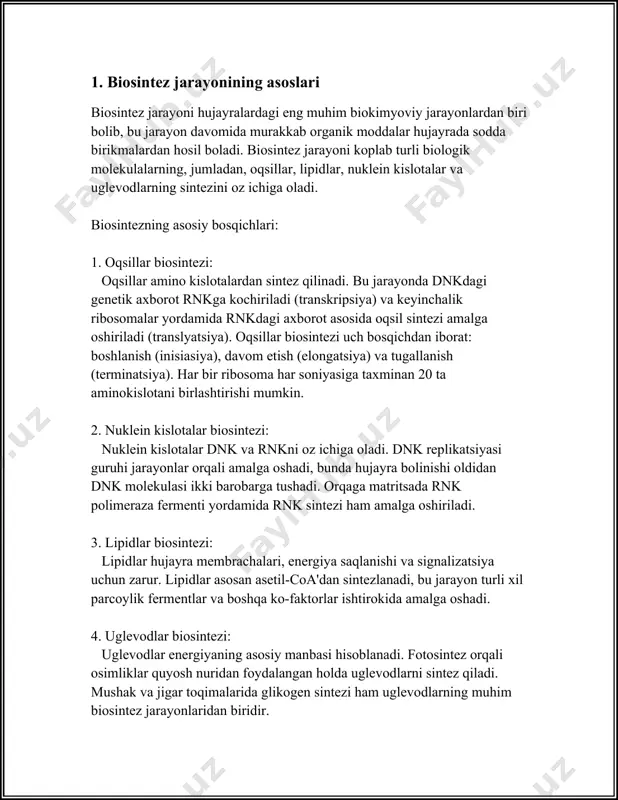 alan, kollagen bu tanadagi eng kop oqsil bolib, teri, suyak, va paylarning mustahkamligini ta'minlaydi. shuningdek, keratin sochlar va tirnoqlarning asosiy tarkibidir. ikkinchi muhim funksiyasi fermentlar sifatida xizmat qilishdir. fermentlar kimyoviy reaktsiyalarni tezlashtiruvchi katalizatorlar bolib, deyarli barcha biologik jarayonlarda ishtirok etadi. masalan, hazm jarayonidagi asosiy fermentlardan biri pepsin oqsillarni peptidlarga parchalash vazifasini bajaradi. uchinchidan, oqsillar transport funksiyasiga ega. gemoglobin buyraklarda kislorod tashish uchun javob beradigan oqsildir. u nafas olish jarayonida havodan kislorodni qabul qiladi va tananing turli toqimalariga yetkazadi. shuningdek, oqsillar hujayra membranalari orqali moddalarni tashishda ham qatnashadi. tortinchidan, oqsillar immun tizimining ajralmas qismidir. antitana (antikora)lar organizmni infektsiyalardan himoya qilishda muhim rol oynaydi. ular organizmga kirgan bakteriya, virus va boshqa yot moddalarga qarshi kurashadi. bundan tashqari, oqsillar energetik zaxira sifatida ham xizmat qiladi. garchi energetik zaxira sifatida uglevodlar va yoglar birinchi orinda tursa-da, ota zarurat paytida organizm oqsillarni ham energiyaga aylantirishi mumkin. masalan, uzoq vaqt och qolganda, muskul massasida parchalangan oqsillar …