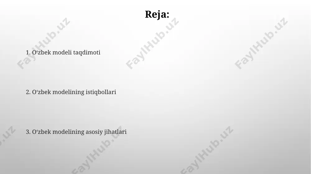udya bilan ishlaydi va adolatni taʼminlashda muhim rol oʻynaydi. oʻzbekiston respublikasining konstitutsiyasi 1992-yilda qabul qilingan boʻlib, mamlakatning huquqiy tizimining asosiy tamoyillarini, jumladan, inson huquqlari va erkinliklarini belgilaydi va 200 dan ortiq moddadan iborat. oʻzbekistonning geografik joylashuvi va tarixi oʻzbekiston hududida qadimgi buxoro, xorazm, marv kabi yirik savdo va madaniy markazlar mavjud boʻlib, buyuk ipak yoʻlining muhim qismidir. oʻzbekiston markaziy osiyoda, 447 400 kvadrat kilometr maydonni egallab, qozogʻiston, qirgʻiziston, tojikiston, afgʻoniston va turkmaniston bilan chegaradoshdir. xalqaro munosabatlar va tashqi siyosat 2022-yilda oʻzbekistonning tashqi savdo aylanmasi 70 milliard aqsh dollaridan oshdi, bu mamlakat iqtisodiyotining global integratsiyasini koʻrsatadi. oʻzbekistonning tashqi siyosati 20 dan ortiq mamlakat bilan strategik sheriklikni oʻz ichiga oladi, jumladan, xitoy, rossiya va qoʻshma shtatlar bilan hamkorlikni rivojlantirishga alohida eʼtibor qaratiladi. qishloq xoʻjaligi va uning ahamiyati andijon viloyati paxta yetishtirish boʻyicha yetakchi hisoblanadi, 2022 yilda 1,5 million tonnadan ortiq hosil yigʻib olingan. bu mamlakat eksport salohiyatiga sezilarli hissa qoʻshadi. qishloq xoʻjaligi …