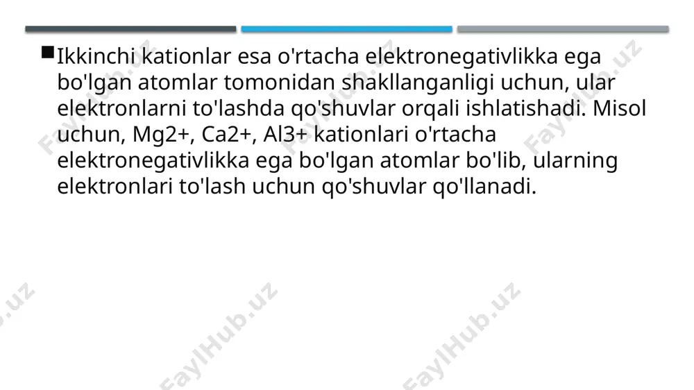 birinchi va ikkinchi kationlarining aralashmasining analizi - Page 5
