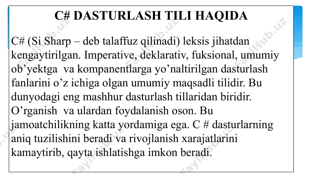 karra jadvalini nazorat qiluvchi dastur yaratish - Page 5