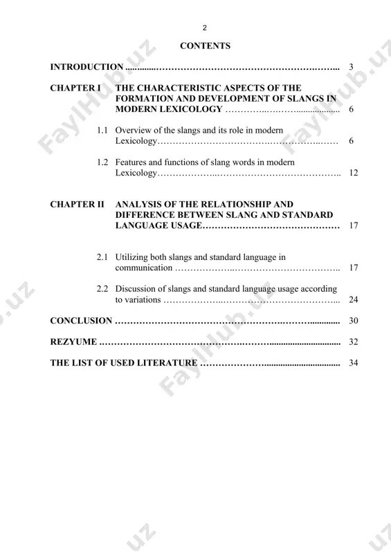 term as written in dictionary. the actuality of this course paper is due to the fact that the importance of slang is relevant in modern lexicology for several reasons. firstly, understanding the appropriate use of slang words is an important aspect in our modern era. with the rise of digital communication platforms and social media, slang usage has become more prevalent than ever. understanding how slang is used in online communication is essential for comprehensively studying contemporary lexicons. secondly, by learning to differentiate between formal and informal language, individuals get the chance to develop better communication skills and show respect for others in various social settings. thirdly, knowing slang can prevent misunderstandings. if these informal words are unfamiliar, the meaning is not precise in different contexts. being familiar with slang demonstrates language flexibility as well as allowing individuals to communicate fluently across diverse linguistic contexts and interact comfortably with speakers …
