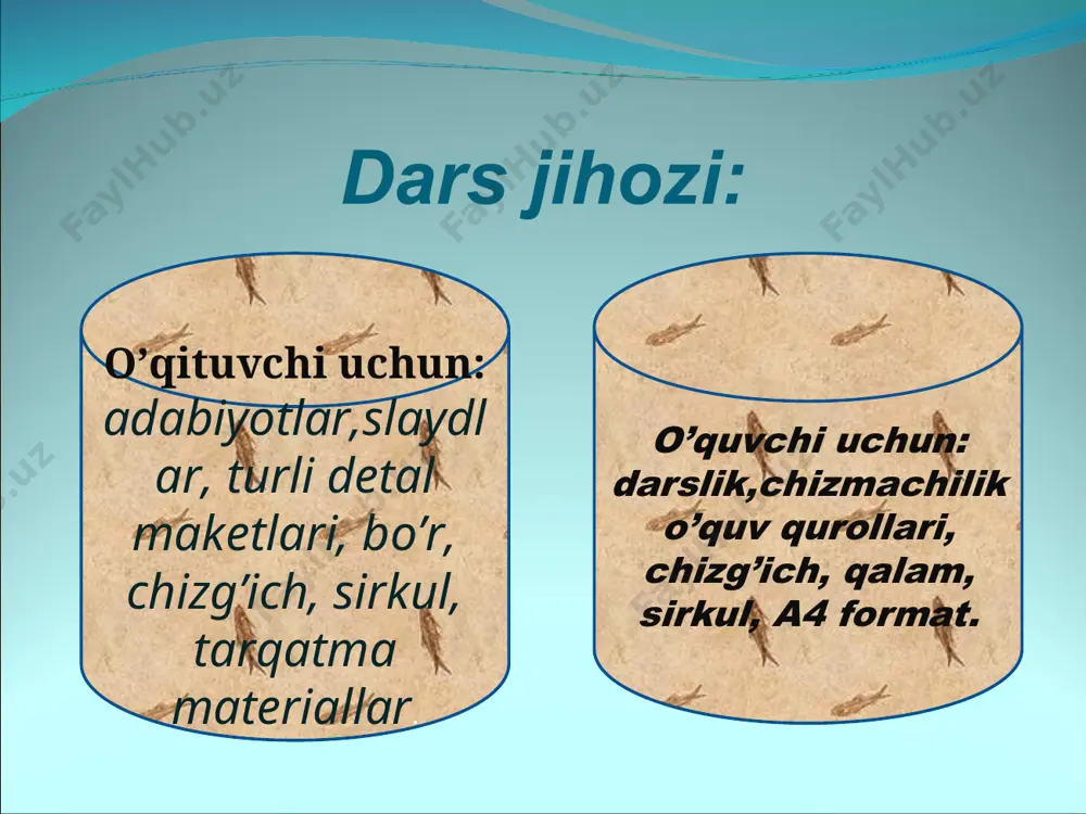 bir soatlik namunaviy dars ishlanmasi - Page 5