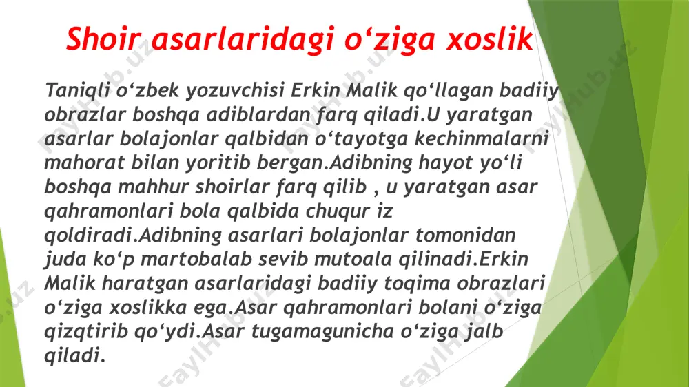 erkin malik hayoti va ijodi - Page 5