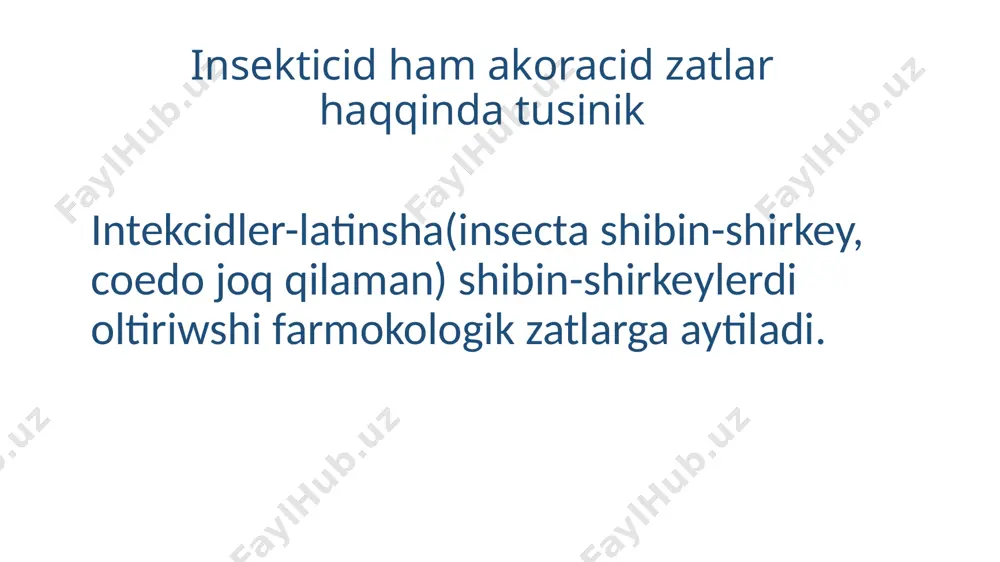 jaña insektecid ham akaracid zatlar - Page 3