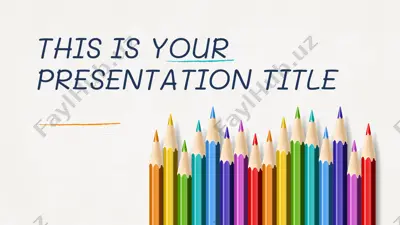 presentation template — PPTX