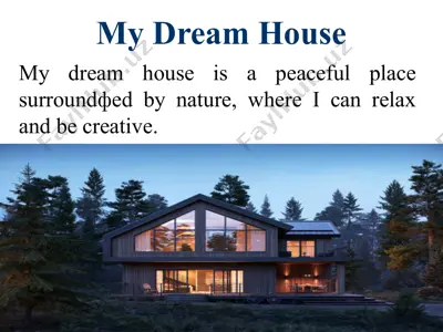 my dream house — PPTX