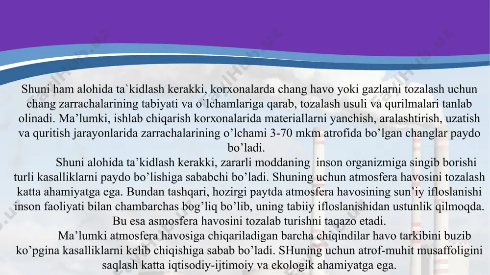 atmosfera havosini changdan tozalash - Page 4