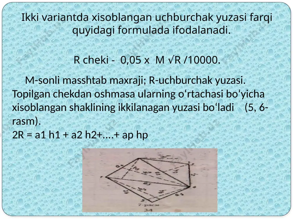 yer maydonlarini hisoblash usullari - Page 4