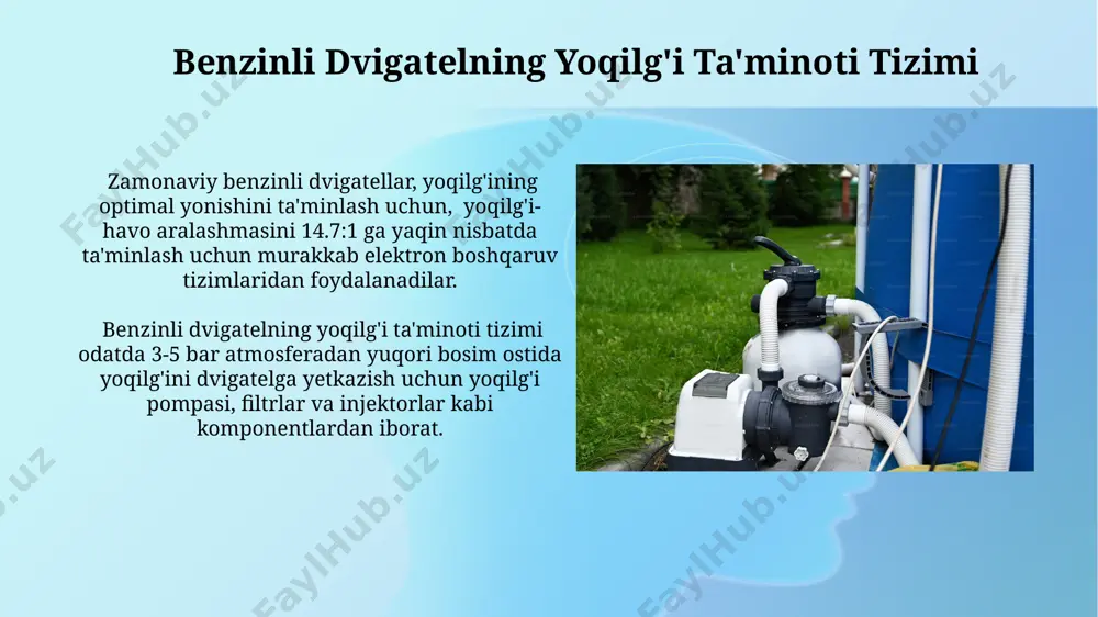 gaz bilan ishlaydigan divigatel taminlash tizmi - Page 5
