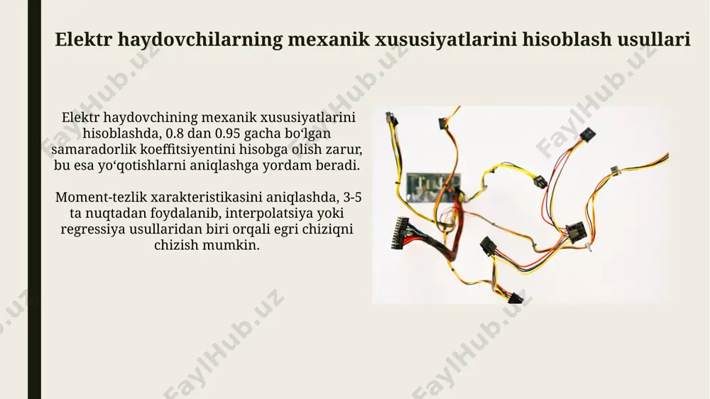 elektr haydovchilarini hisoblash usullari - Page 3