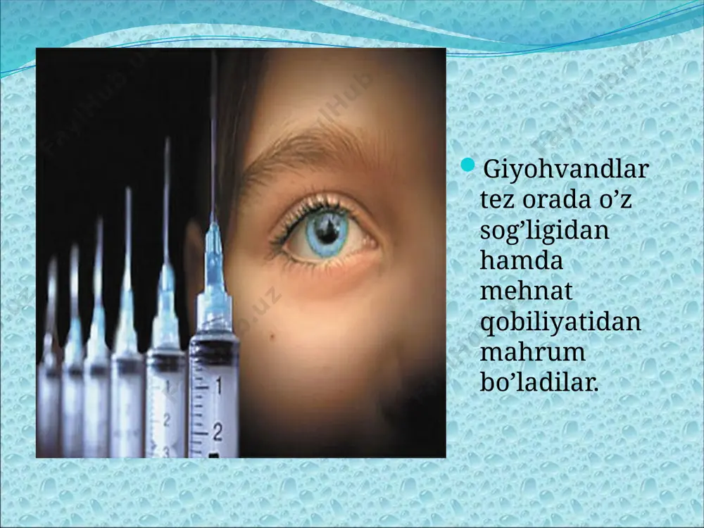giyohvand moddalarni iste'moli - Page 5