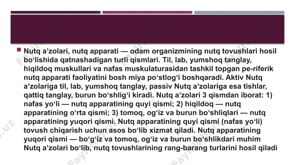 nutq aʼzolari - Page 3
