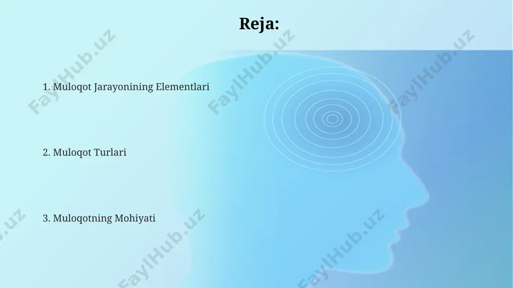 muloqot to'siqlari jismoniy to'siqlar, masalan, zaif internet aloqasi yoki shovqinli muhit, 500 dan ortiq ishtirokchi qatnashgan onlayn konferensiyalarda 20% gacha muvaffaqiyatsizlikka sabab bo'lishi mumkin, bu esa global miqyosdagi hamkorliklarga salbiy ta'sir ko'rsatadi. semantik shovqin, ya'ni xabarni noto'g'ri talqin qilish, 3 dan ortiq tilni bilishga qaramay, xalqaro biznes muloqotlarida 15% ga yaqin muammolarni keltirib chiqaradi, bu esa moskva yoki london kabi global markazlarda katta zararlarga olib kelishi mumkin. muloqot to'siqlarining 70% dan ortig'i, o'zbekistonlik tadqiqotchilarning 2022 yildagi ma'lumotlariga ko'ra, madaniy farqlar va til to'siqlari bilan bog'liq bo'lib, bu samarqand va toshkent kabi yirik shaharlarda sezilarli darajada yuqori. muloqot jarayonining elementlari мулоқотнинг самарадорлиги канал танловига боғлиқ, мисол учун, муҳим хабарни телефон орқали ёки электрон почта орқали юбориш тезлиги ва самарадорлиги турлича бўлади. мулоқот жараёнидаги 5 та асосий элемент - бу коммуникатор, реципиент, хабар, канал ва контекст бўлиб, уларнинг ҳар бири мулоқотнинг муваффақиятига таъсир кўрсатади. мулоқот жараёнида иштирок этувчилар сони 2 кишидан 1000 …