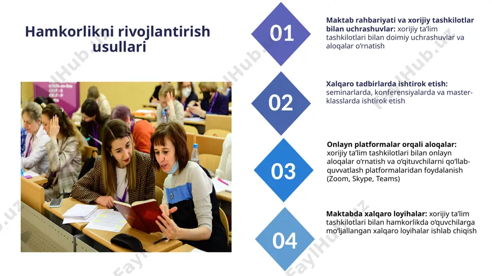 xorijiy ta'lim tashkilotlari bilan hamkorlik - Page 5