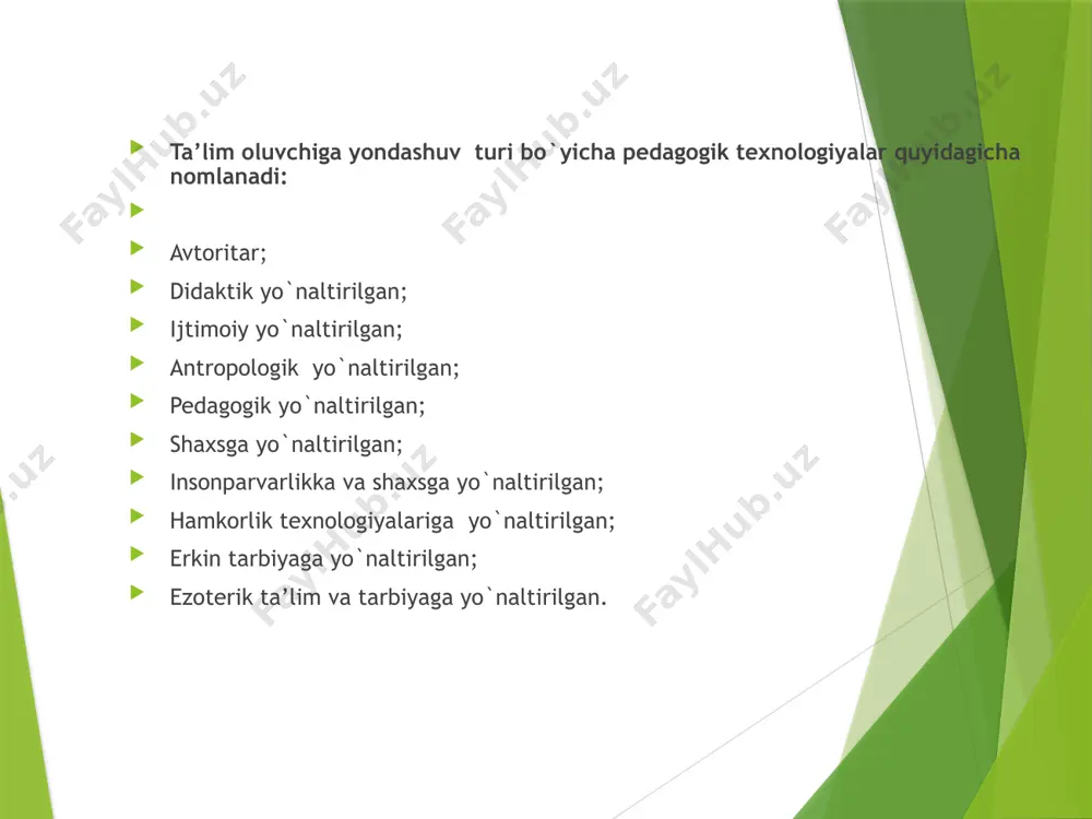 zamonaviy pedagogik texnologiyalar - Page 5