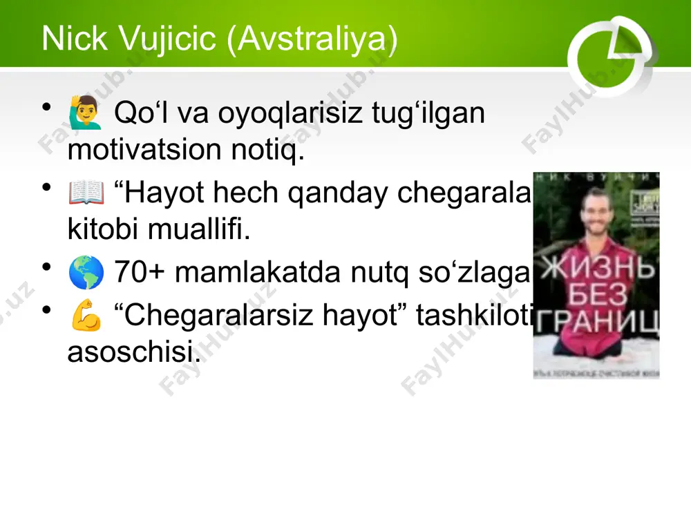 imkoniyati cheklangan taniqli insonlar - Page 4