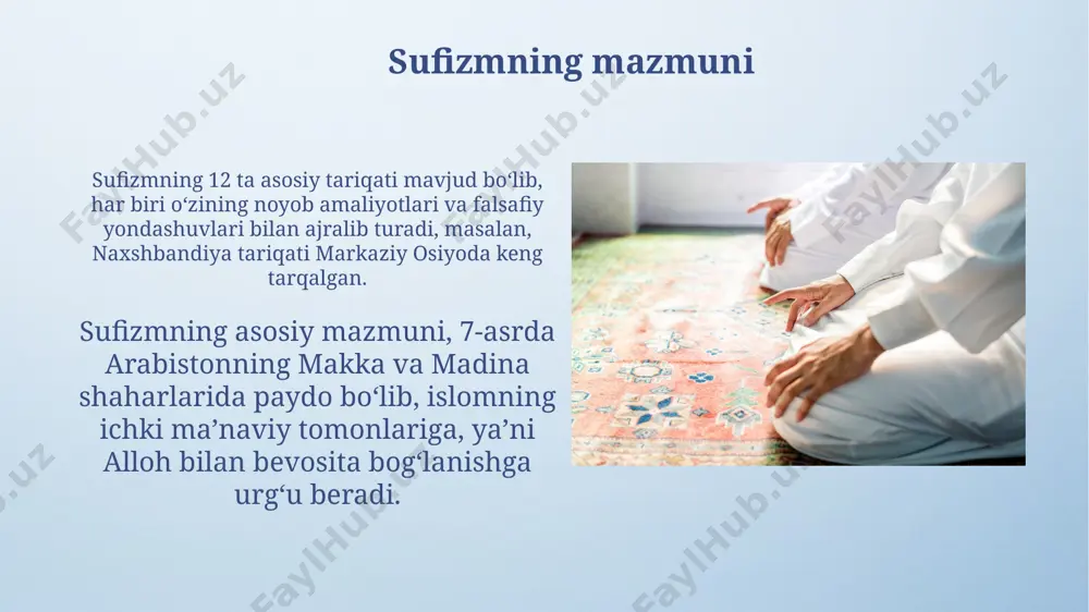 tasavvuf tushunchasi va uning mohiyati - Page 4