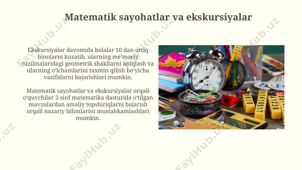 matematik sayohatlar va ekskursiyalar - Page 3