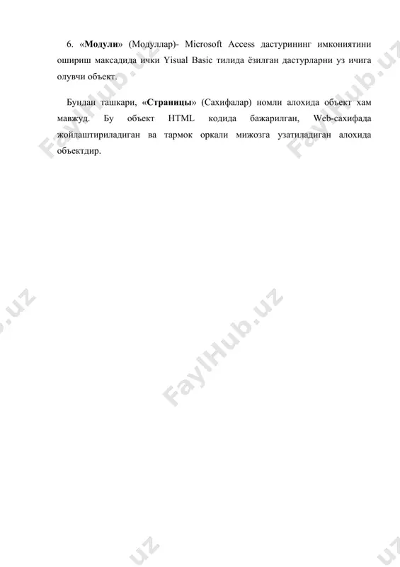 access мобт хакида умумий маълумотлар - Page 2