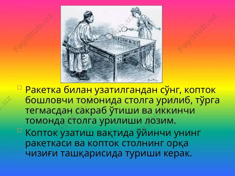 stol tennisida o’yin qoidalari va o’rgatish usullari - Page 4
