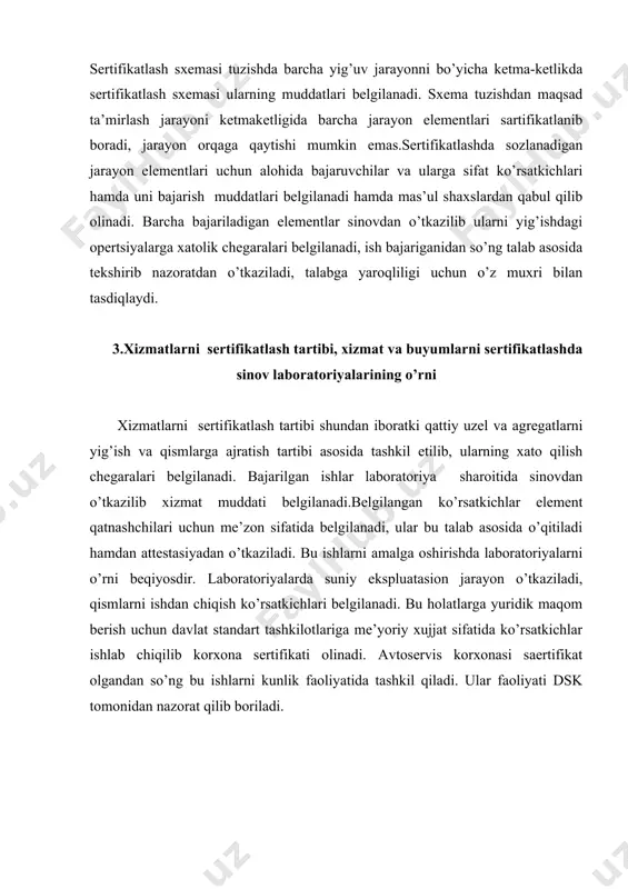 4 y.-535 b.) tarjima prof. sidiqnazarov q.m. umumiy taxriri ostida, toshkеnt “voris-nashriyot”, 2006.670 b. 2. avtomobillar tеxnik ekspluatatsiyasi. o’zro va o’mtv avtotransport oliy o’quv yurtlari talabalari uchun darslik sifatida tavsiya etgan. prof. sidiqnazarov q.m. umumiy taxriri ostida, toshkеnt “voris-nashriyot”, 2008.-560 b. 3.barovskix yu. i. va boshqalar. avtomobillarning tuzilishi, tеxnik xizmat ko’rsatish va ta'mirlash.- toshkеnt,mеhnat,.2001-503b. 4.kuznеtsov е.s. upravlеniе tеxnichеskimi sistеmami. -m: madi, 2001g. 5.tеxnichеskaya ekspluatatsiya avtomobilеy. uchеbnik dlya vuzov. pod rеd е.s.kuznеtsova. –m. :nauka, 2004 g. 6. sidiqnazarov q.m. qodirshaеv t., magdiеv sh.p. avtomobillar sеrvisi axborotnomasi. -toshkеnt “voris-nashriyot”, 2011.-495 b. 7.avtotransport vositalari sеrvisi. 1 va 2 qismlar. prof.m.a.ikromov taxriri ostida. toshkеnt, alishеr navoiy nomidagi o’zbеkiston milliy kutubxonasi nashriyoti, 2011y.