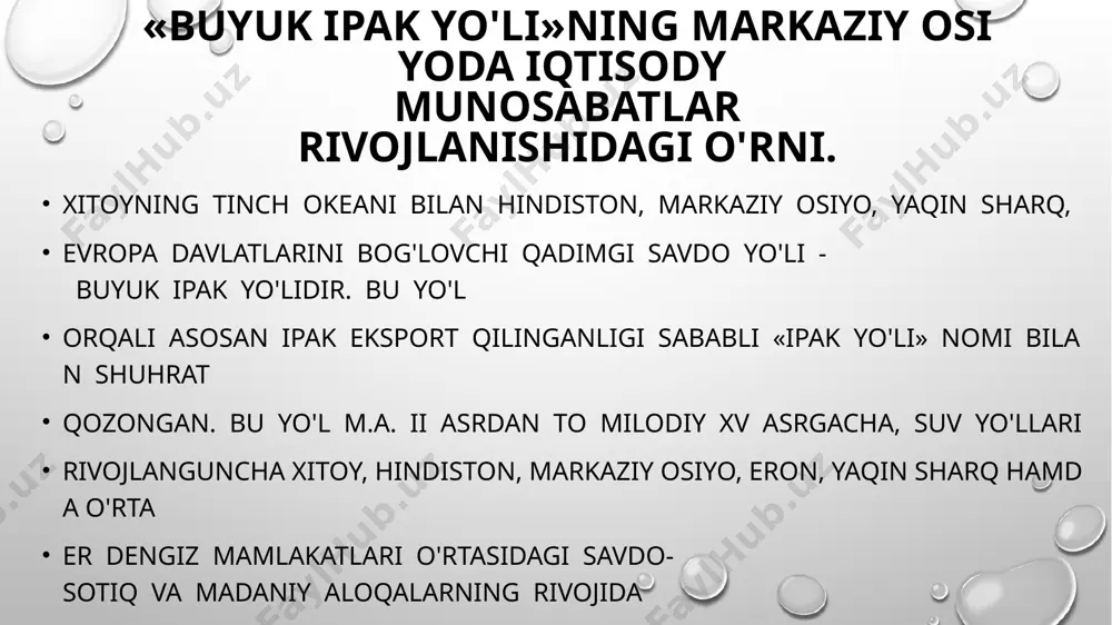 o’rta asr sharq allomalarining iqtisodiy qarashlari - Page 5