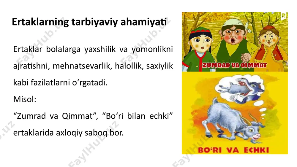 xalq ogʻzaki ijodi yodgorliklarining tarbiyadagi ahamiyati - Page 4