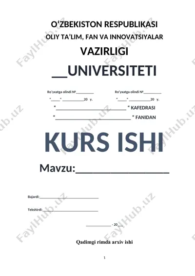 qadimgi rimda arxiv ishi — DOCX