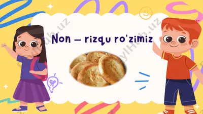 non – rizqu ro‘zimiz — PPTX