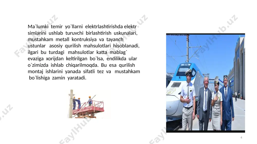 elektrlashtirilgan temir yo'l uchastkalarida elektr xavfsizligi - Page 4