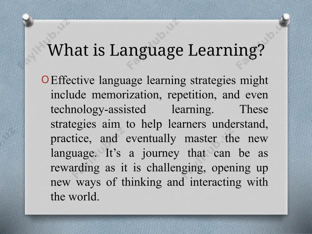 lecture 7. language learning and language acquisition - Page 5