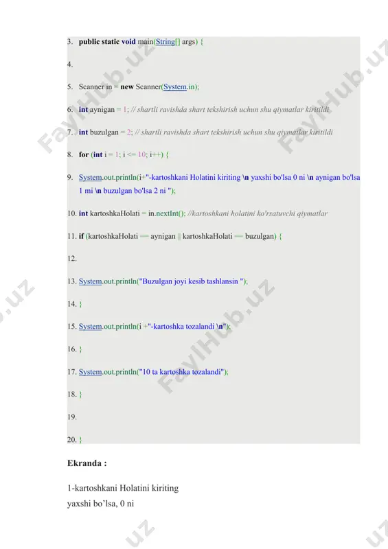 sikl (for) operatorlari - Page 4