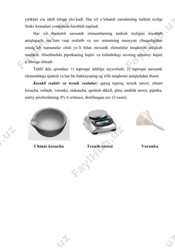tuproqning mexanik tarkibini aniqlash usullari - Page 5
