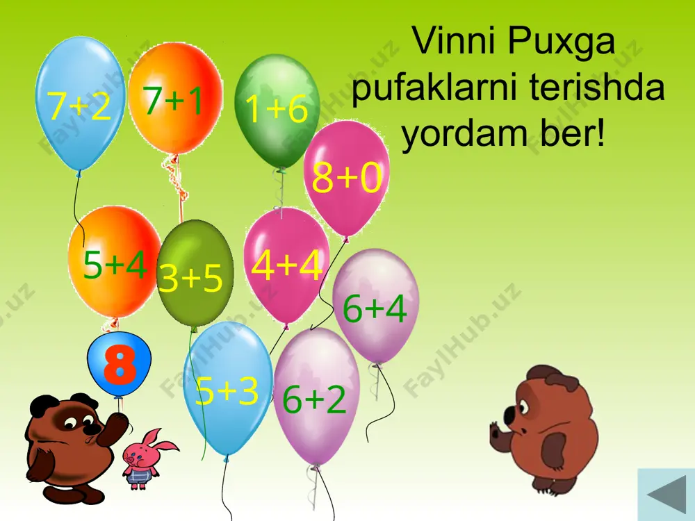 1 sinf uchun матемаtikadan didaktik o’yinlar - Page 5