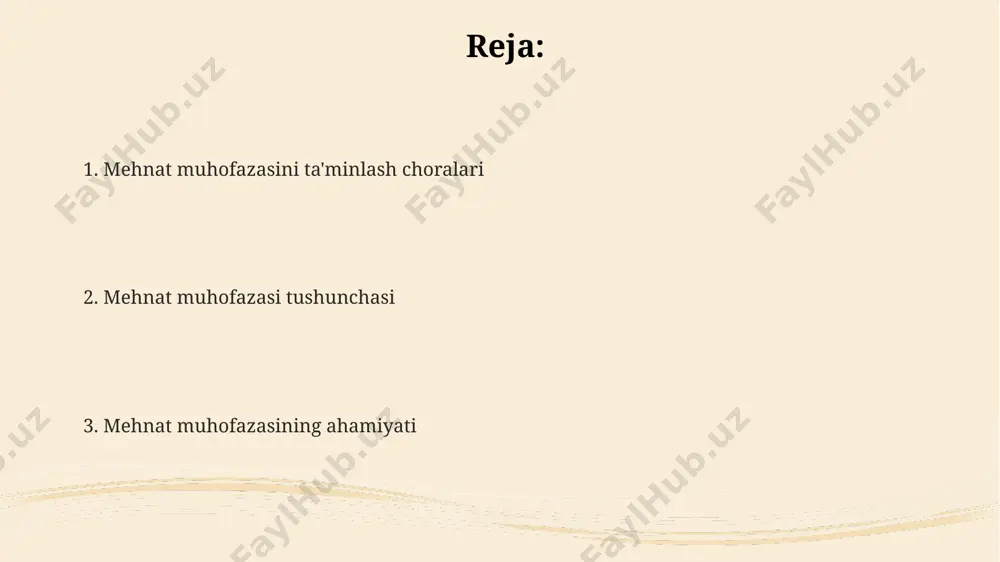 имтихон топширишлари шарт. сертификат 3 йилга берилади. ёш мутахассислар учун меҳнат муҳофазаси бўйича 10 соатлик дастлабки ўқув курслари ўтказилади. бу курсларда эмк (электр механик қурилмалар) билан ишлаш қоидаларига алоҳида эътибор берилади. favqulodda vaziyatlarga tayyorgarlik favqulodda vaziyatlarga tayyorgarlik byudjeti korxona daromadining kamida 1%ini tashkil qilishi va xavfsizlik jihozlarini sotib olish, mashg'ulotlar o'tkazish va ehtiyot rejalari ishlab chiqishga yo'naltirilishi zarur. favqulodda vaziyatlarga tayyorgarlik rejalari kamida 3 ta stsenariyni, jumladan, tabiiy ofatlar (70% ehtimollik), texnogen avariyalar (20% ehtimollik) va epidemiyalarni (10% ehtimollik) o'z ichiga olishi kerak. ishchilarning 90% dan ortig'i favqulodda vaziyatlar bo'yicha minimal 2 soatlik treningdan o'tishi va xavfsizlik choralari bo'yicha yozma ko'rsatmalarga ega bo'lishi majburiydir. ish joyining xavfsizligi to'g'ri jihozlar va himoya vositalaridan foydalanish, ish joyidagi baxtsiz hodisalar sonini 35% ga qisqartirishga yordam beradi, bu esa ish unumdorligini oshiradi. ish joyining xavfsizligi bo'yicha milliy standartlarga rioya qilish, ishchi kuchining 20% gacha jarohatlanish hollari kamayishiga olib kelishi mumkinligi isbotlangan. o'rtacha har bir …
