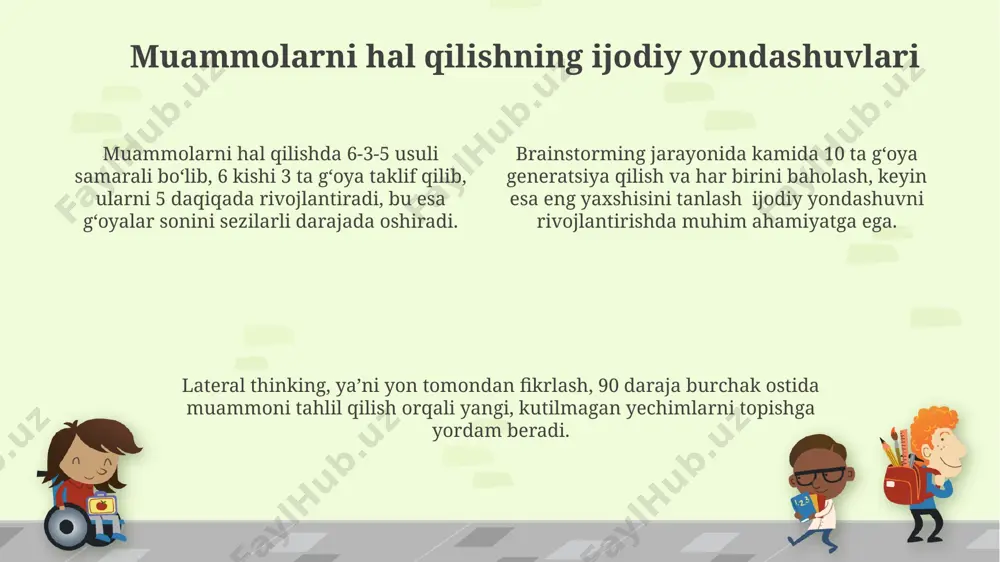 ijodiy tafakkurni rivojlantiruvchi usullar - Page 4