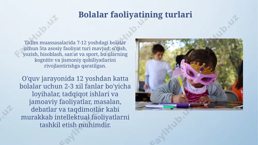 bolalar faoliyatini tashkil etishga qo’yiladigan talablar - Page 4