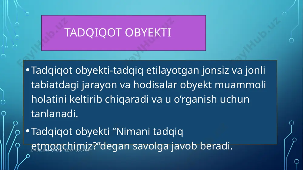 "tabiiy fanlardan" tayyorlagan slayd - Page 4