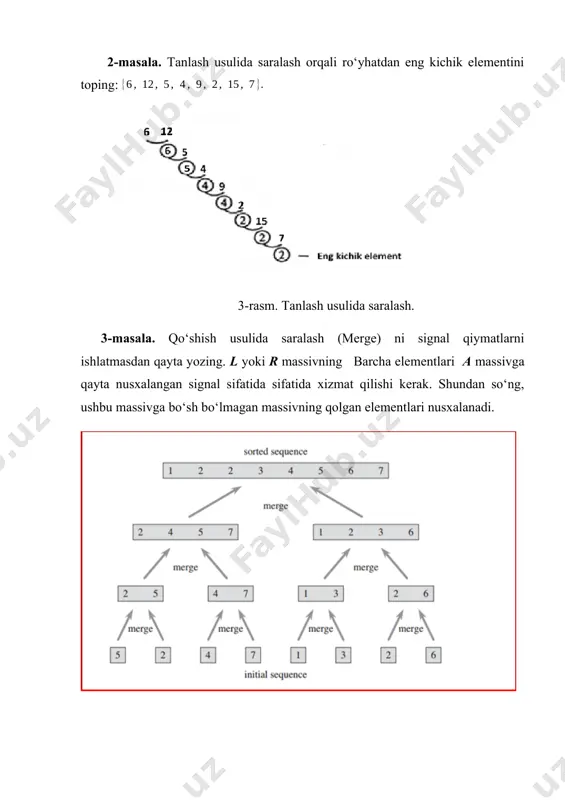 selection sort tartiblash algoritmi - Page 4