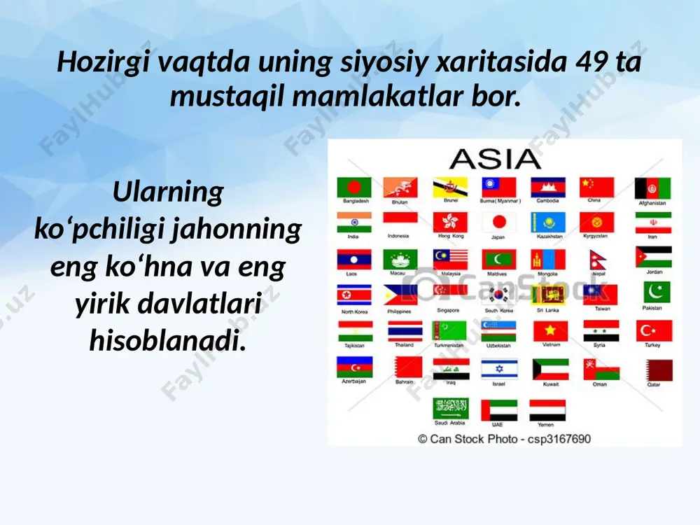 osiyo mamlakatlari umumiy tavsifi va tabiiy resurslari . 9 - sinf - Page 4
