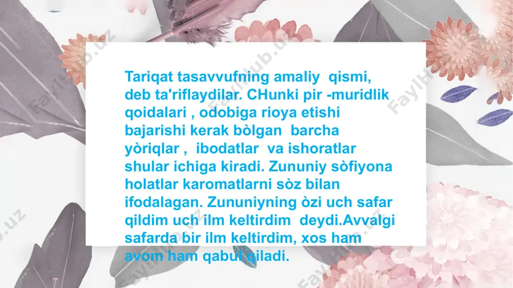 tasavvufda murid va murshid munosabati - Page 5