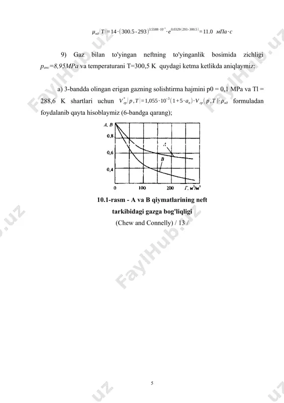 neft qatlam sharoitidagi fizik xususiyatlari - Page 5