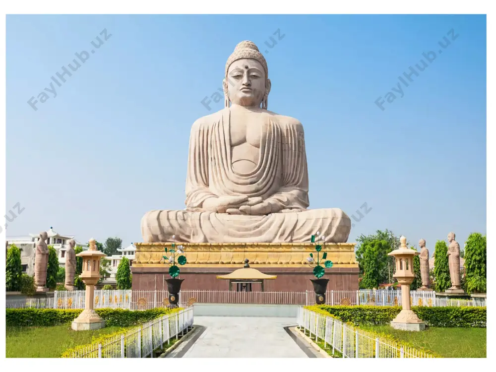 arma formasi tana sezgi his tuyg’u faoliyat gumrohlik hohish harakat istak anglash norma toʻrtinchi haqiqat 1) axlok; 2) meditasiya; 3) donolik. 1 .axlok normalari — «pancha shila» (buddaning besh nasihati): 1. qotillikdan saqlanish; 2) oʻgʻrilikdan saqlanish; 3) gumrohlikdan saqlanish; 4) yolgʻon, qalbaki narsalardan saqlanish; 5) mast qiluvchi narsalardan saqlanish. rohiblar amal qiladigan 5 qoida tushlikdan soʻng tanovul qilmslik raqs, qoʻshiq va koʻngilochar oʻyinlar man etilgan taqinchoq taqmaslik xushbuy atir upalardan foydalanmaslik baland va yumshoq joyda yotmaslik 2.meditasiya (fikrni toʻgʻri jamlash) 1) toʻgʻri tushunish (toʻgʻri e'tikod kilish) — buddaning birinchi da'vatida suz yuritilgan turt hakikatni bilish va unga ishonish; 2) toʻgʻri niyat kilish — dunyoviy l azzat-hal ovatlardan xalos boʻlishga, keraksiz fikrlar va boshkalarga zarar etka- zib kuyishdan saklanishga intilish; 3) oʻzini toʻgʻri tutish — oʻziniki boʻlmagan narsaga koʻz olaytirmaslik, ortikcha hissiyotga berilmaslik; 4) toʻgʻri anglash — oʻz tanasi va ruhiga oʻzini yukotib quymaydigan darajada nazoratda bulish hamda bunda extiroslar va …
