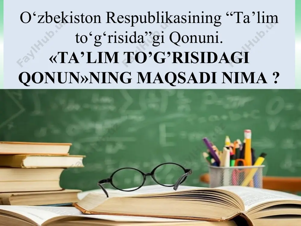 o‘zbekiston respublikasining ta’lim sohasidagi islohotlar - Page 4