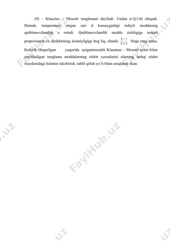 molekulalarning elektrik xususiyatlari - Page 5