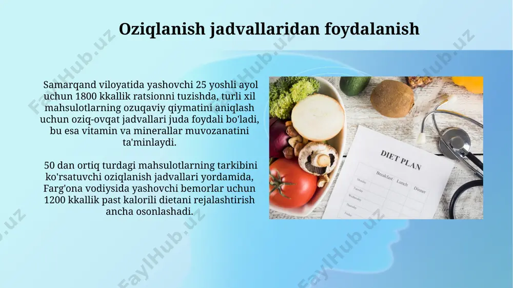 oziqlanish jadvallari - Page 3